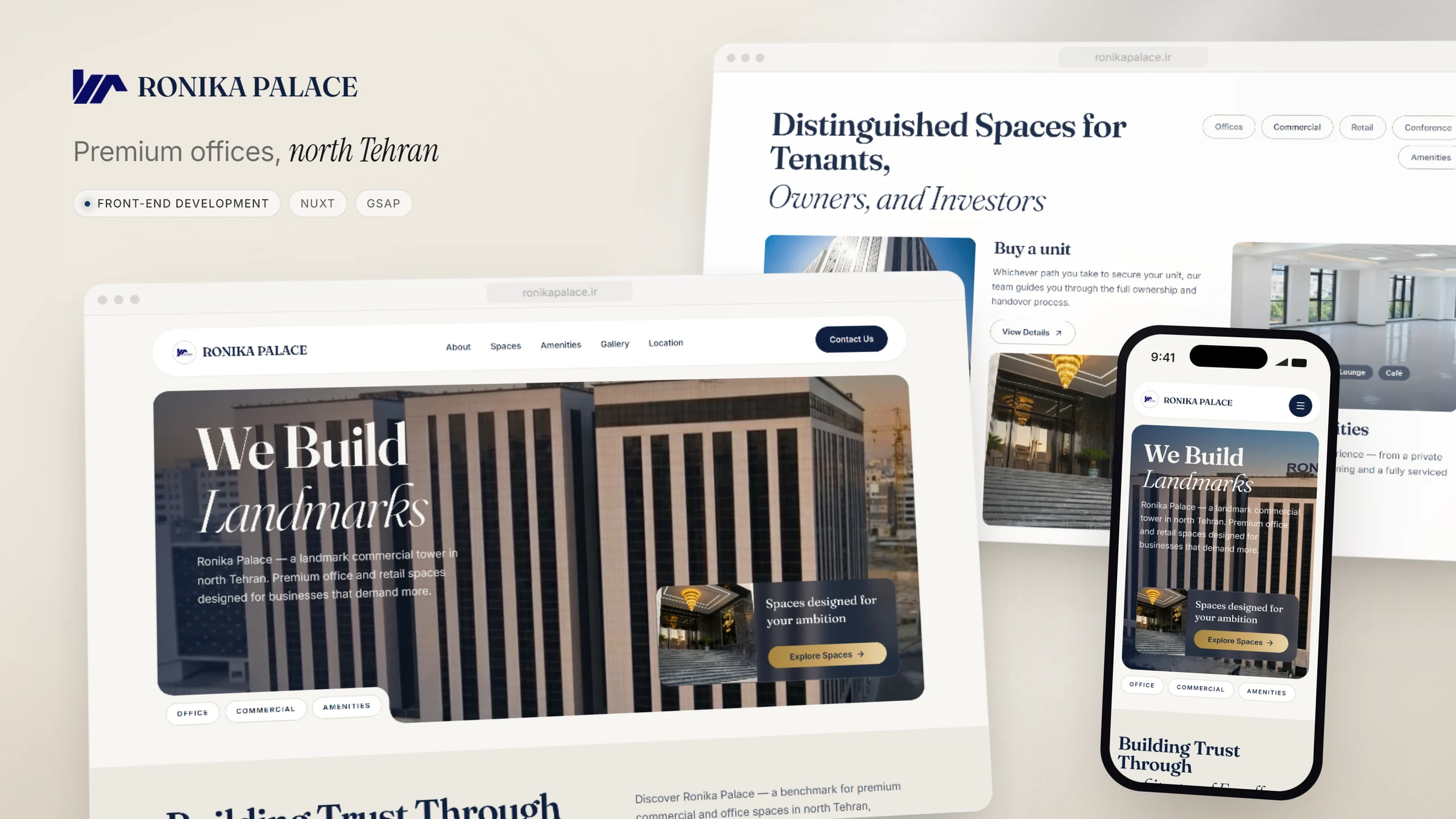 Ronika Palace — project overview