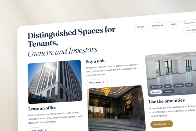 Ronika Palace — Three ways into the building